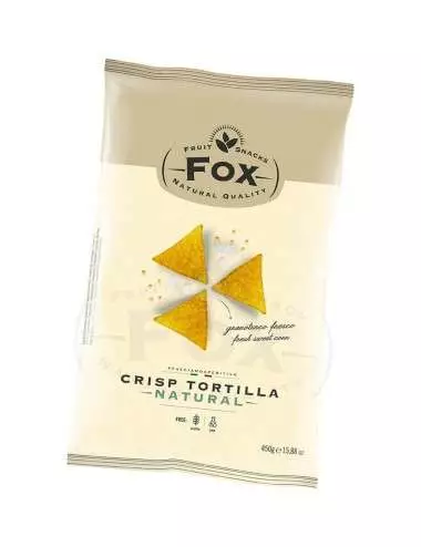 Crisp Tortilla Naturali Linea Aperitivo Fox busta da 450 g