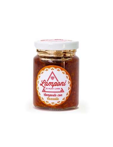 Raspberry Compote with Cinnamon Raspberries from the Cimini Mountains 100 g