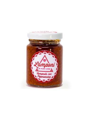 Raspberry Compote with Chilli Raspberries from the Cimini Mountains 100 g