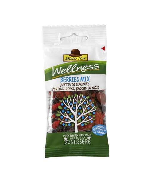 Berries Mix 24 piezas x 25gr Wellness Mister Nut