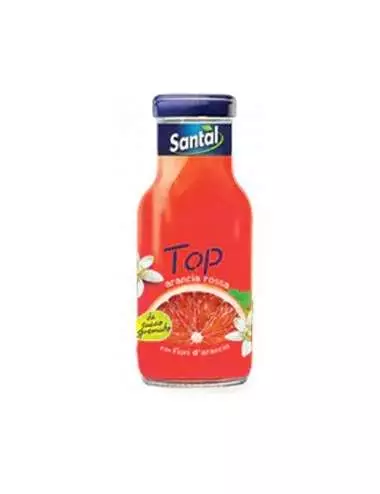 Santal Top Blutorange und Orangenblüte Packung mit 24 Flaschen à 250 ml