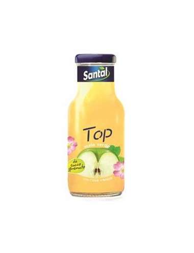Santal Top Grüner Apfel mit Hagebutte Packung mit 24 Flaschen à 250 ml