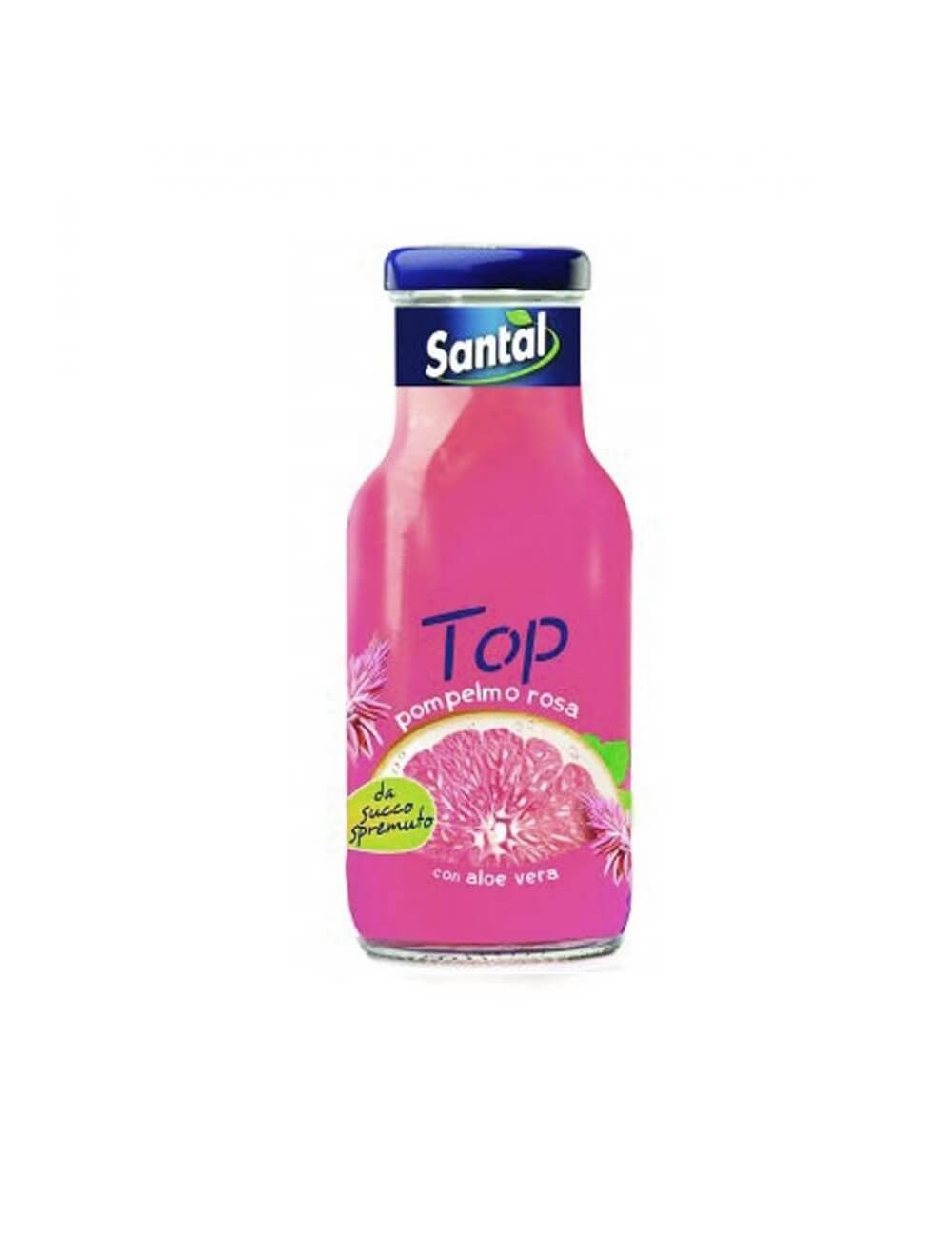 Santal Top Pompelmo Rosa con Aloe Vera Confezione da 12 bottiglie da 250 ml