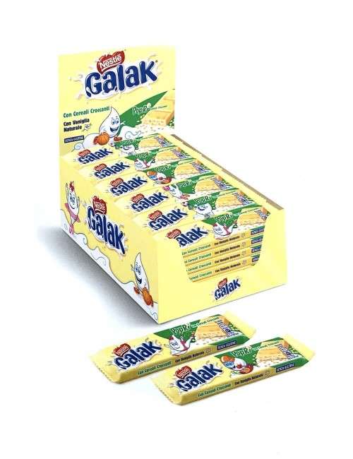 Galak Weiße Schokoriegel Poprì Crunchy Cereals 36 Stück