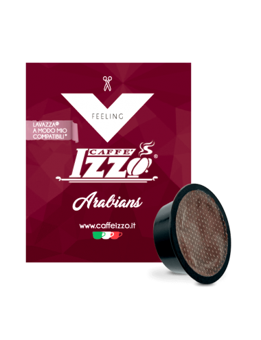 100 Lavazza A Modo Mio Coffee Izzo Arabians Compatible Capsules