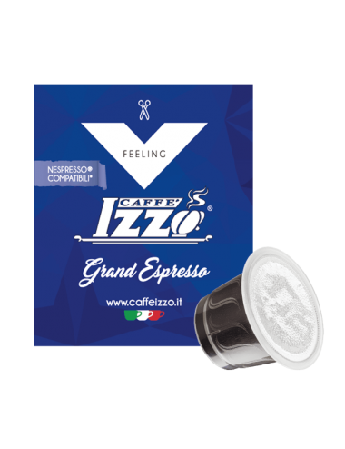 50 cápsulas compatibles con Nespresso Caffè Izzo Grand Espresso