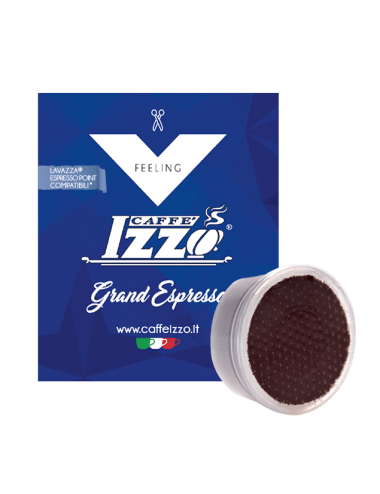 50 FAP Compatible Lavazza Espresso Point Coffee Izzo Grand Espresso Capsules