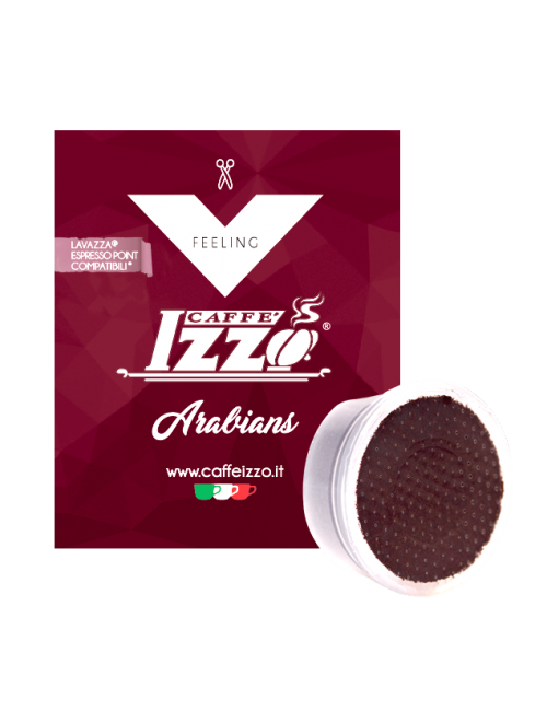 50 cápsulas compatibles con FAP Lavazza Espresso Point Caffè Izzo Arabians