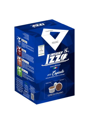 100 FAP Compatible Lavazza Espresso Point Coffee Izzo Dek Decaffeinated Capsules