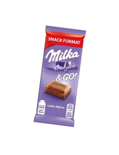 Milka Alpine milk 45g chocolate bar