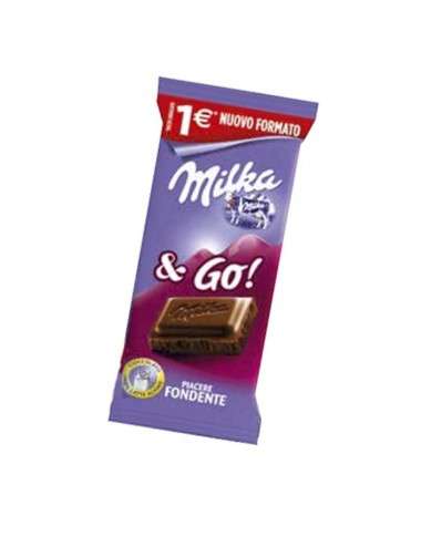Milka & Go! Piacere Fondente chocolate bar 45g