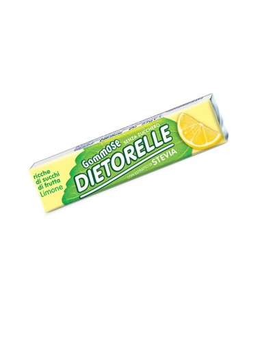 Dietorelle gummy candy lemon flavor 24 pieces