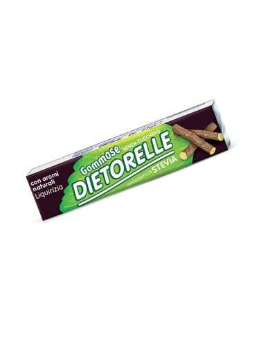 Caramelos de goma sabor regaliz Dietorelle 24 piezas - 1