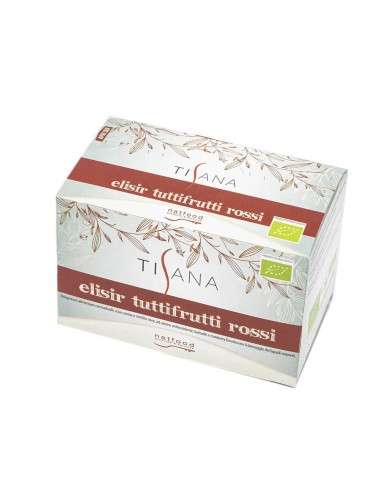 Natfood All-Red-Fruit Elixir Herbal Tea 20 1.5 g filters