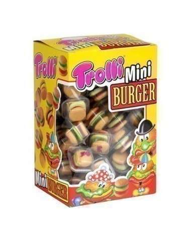Trolli Mini Burger Caramelle gommose 80 pezzi da 10 g