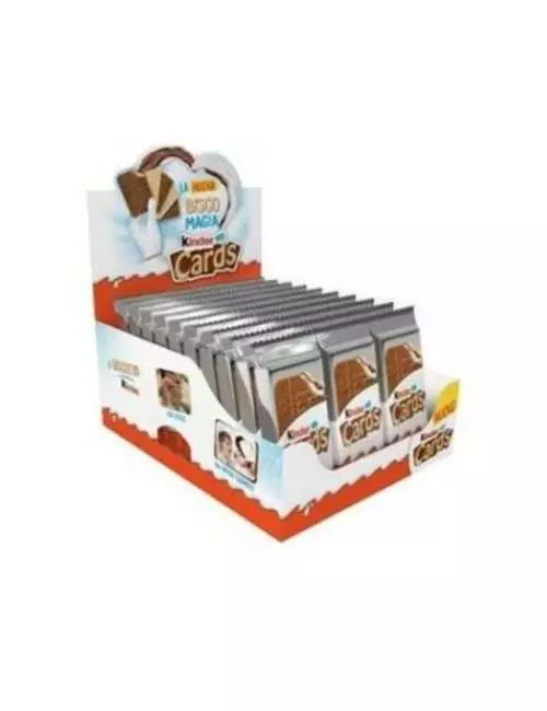 Kinder Cards T2x30 box of 30 pieces of 25.6 g