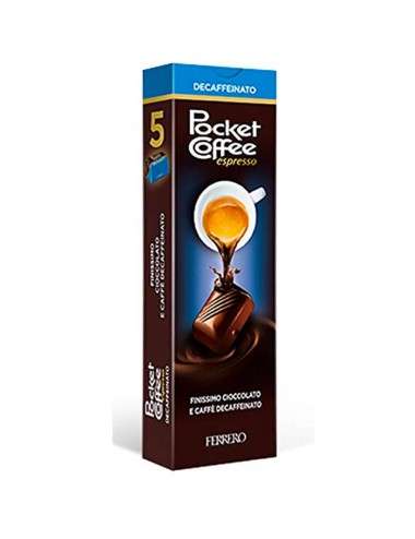 Pocket Coffee Espresso Decaffeinated T5x12