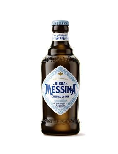 Messina Beer Special Recipe Salt Crystals Bottle 33 cl