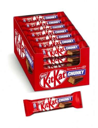 KitKat Chunky 36 piezas de 40 g