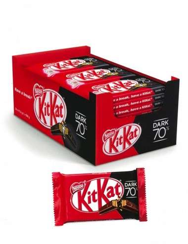 KitKat Dark 70% 24 pezzi da 41,5g