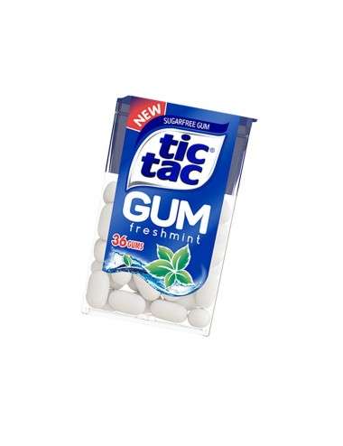 Tic Tac Gum Freshmint 12 pieces