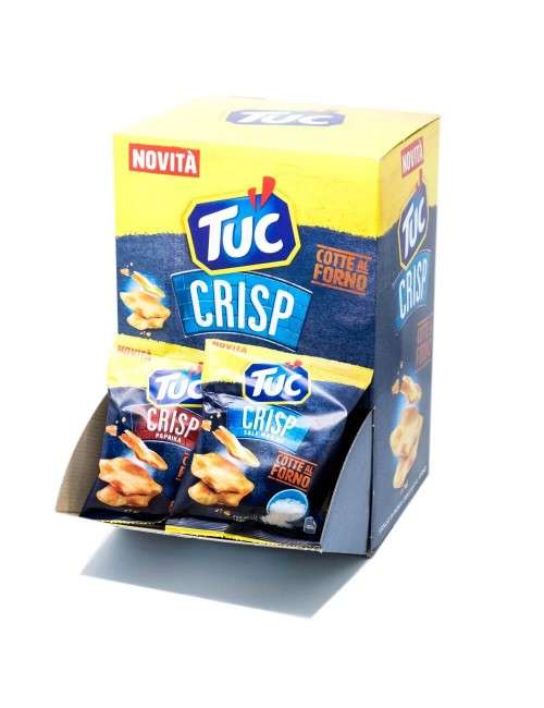 Tuc Crisp Box mixto Sal y Pimentón 22 sobres de 30 g