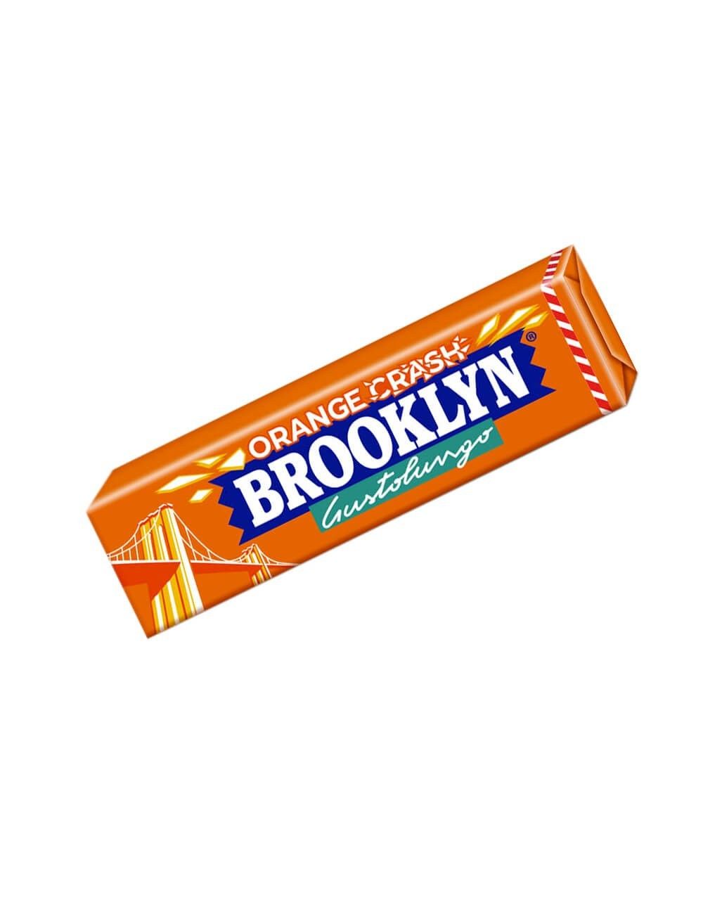 Brooklyn Chewing Gum gusto Orange Crash Confezione da 20 stick