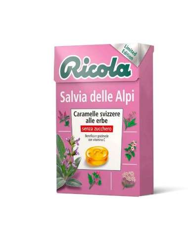 Ricola Salvia delle Alpi box 20 astucci x 50 g