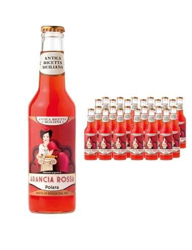 Aranciata Rossa Polara cassa da 24 bottiglie da 27,5 cl