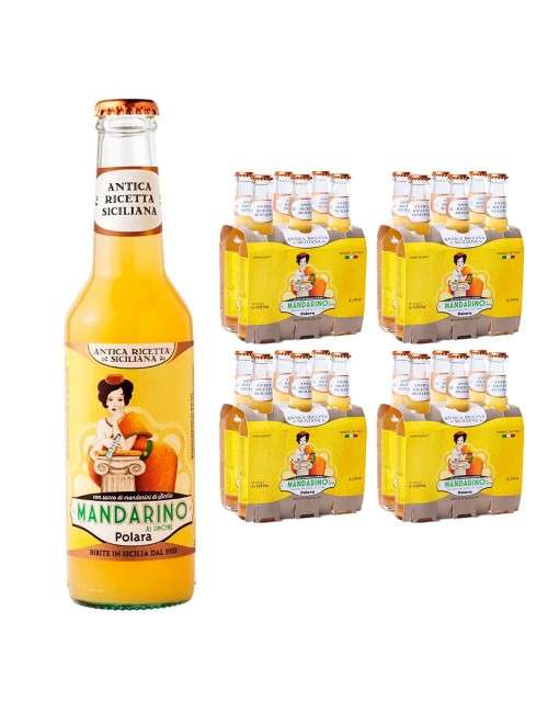 Mandarino al limone Polara Confezione da 24 bottiglie da 27,5 cl