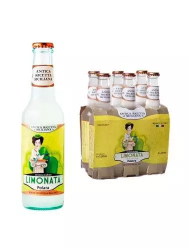 Polara Limonade Packung mit 6 Flaschen à 27,5 cl