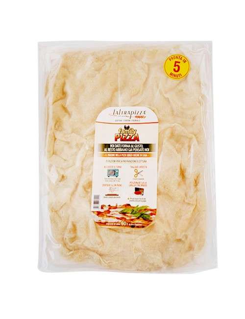 Pizza Family Base Tasty Light and Digestible 500 g
