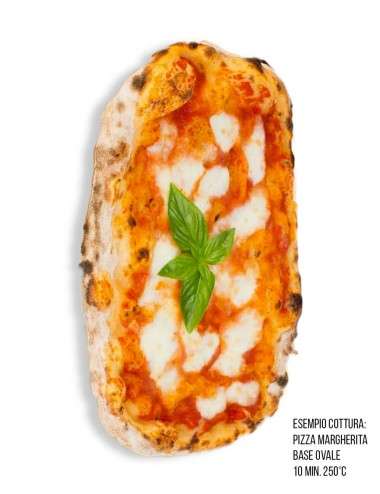 Oval Pizza Base "Pinsa" Tasty Light and Digestible 2 x 250 g