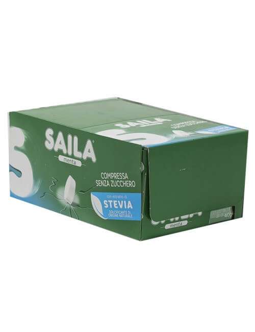 Saila Sugar-Free Compressed Mint 16-pack of 40 g boxes