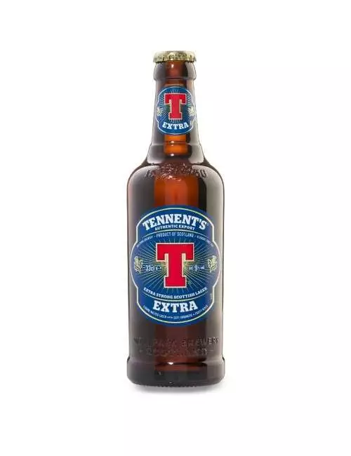 Tennent's Extra carton of 24 bottles 33 cl 9% vol - 1