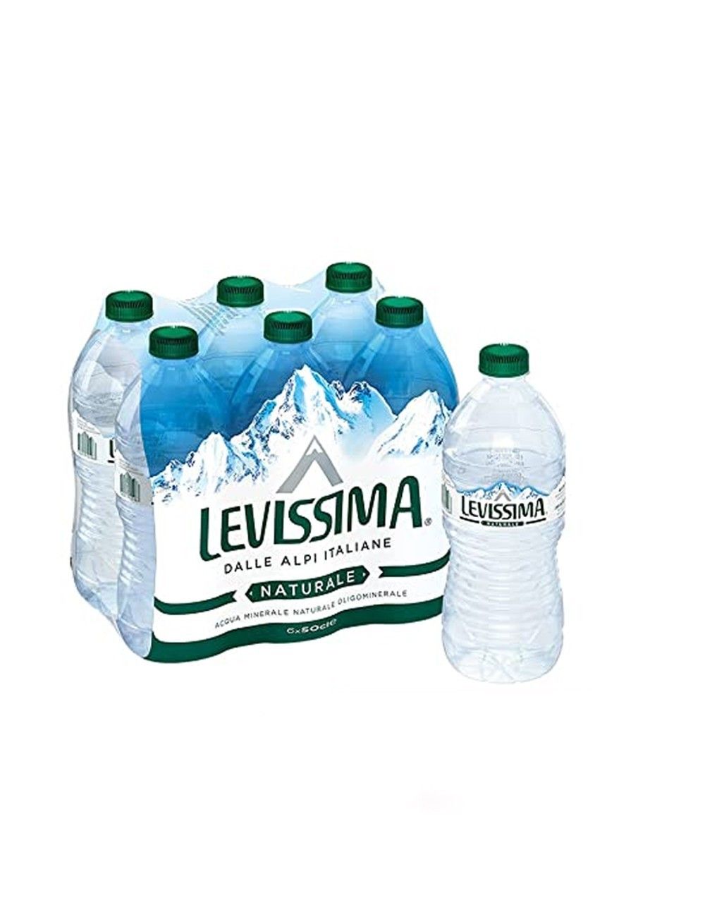 Acqua Oligominerale Levissima Cassa 6 x 50 cl - 1