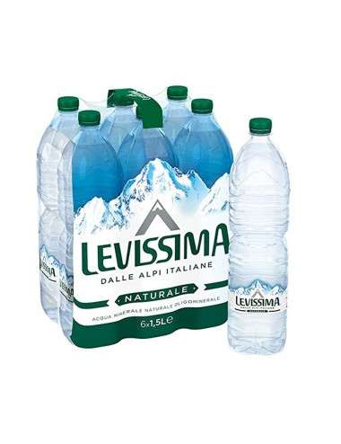 Levissima Oligomineral Water Cassa 6 x 150 cl