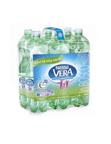 Nestlé Vera Sparkling Water 6 x 1.5 liter case