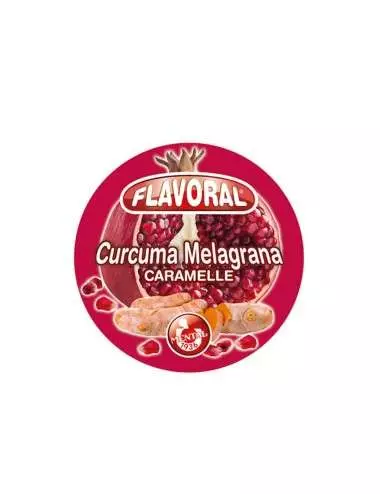 Flavoral turmeric pomegranate candy 16 tins x 35 g
