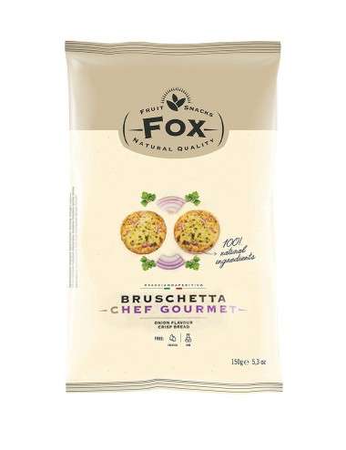 Bruschetta Chef Gourmet Cipolla Ligne italienne Aperitivo Fox Enveloppe de 150 g