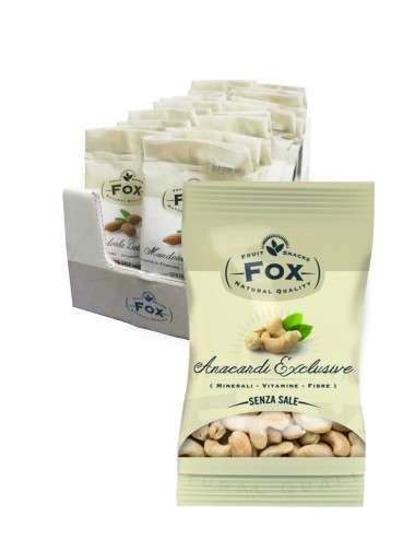Cashew Exclusive FOX 20 sachets of 20 g