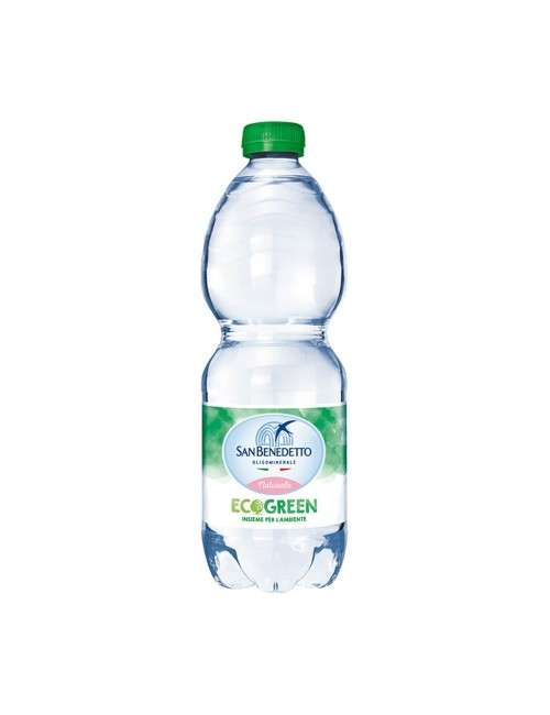 San Benedetto Benedicta Eco Green natürliches Mineralwasser 24 x 0,5 Liter