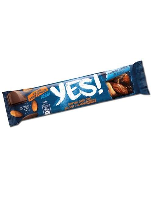 YES! Bar with Chocolate, Sea Salt and Almonds 24 x 35 g