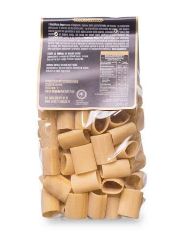 Mezzi paccheri pasta di gragnano I.G.P. Pastificio Pepe 500 g
