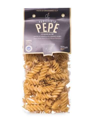 Fusilloni gragnano pasta I.G.P. Pastificio Pepe 500 g