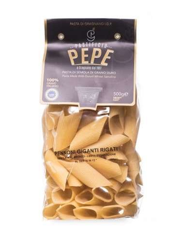 Riesige Pennoni-Nudeln aus Gragnano IGP Pastificio Pepe 500 g