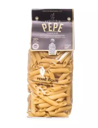 Penne rigate pasta di gragnano I.G.P. Pastificio Pepe 500 g