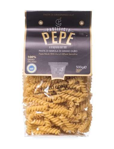 Souches courtes gragnano pasta I.G.P. Pastificio Pepe 500 g