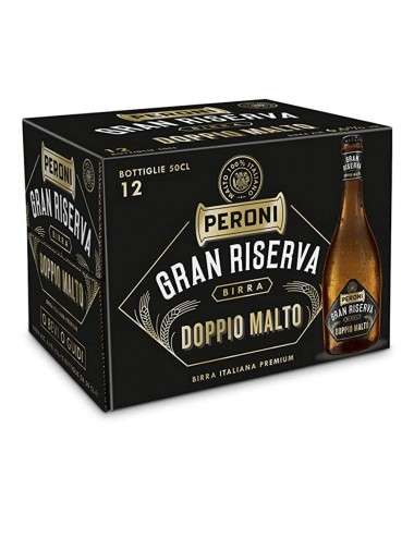 Peroni Gran Riserva Double Malt Beer 12 x 50 cl