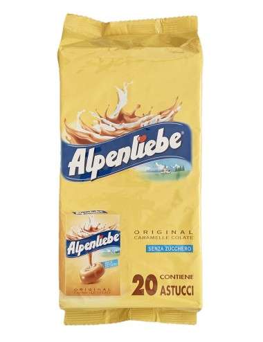 Alpenliebe Original zuckerfrei 20 Schachteln x 49 g